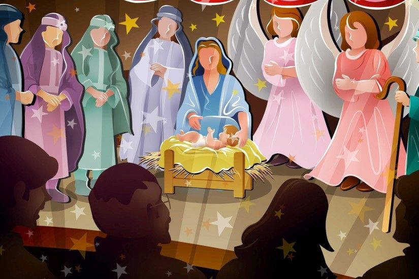 Nativity scene [2] wallpaper