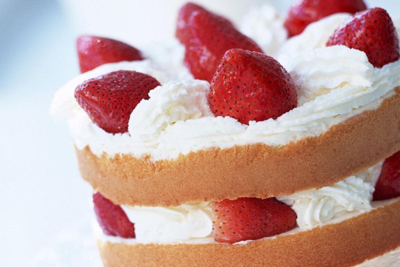 High Quality Cake Wallpaper Full HD Pictures Â· Strawberry CakesStrawberry  ShortcakeShort ...