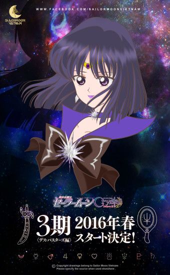 ... sailormoonvietnam Sailor Moon Crystal - Poster Season 3 by  sailormoonvietnam