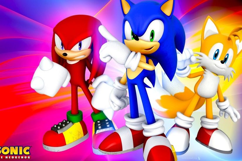 Video Game - Sonic the Hedgehog Miles "Tails" Prower Knuckles the Echidna  Wallpaper
