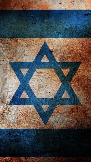 Preview wallpaper flag, israel, color, surface, paint 1080x1920