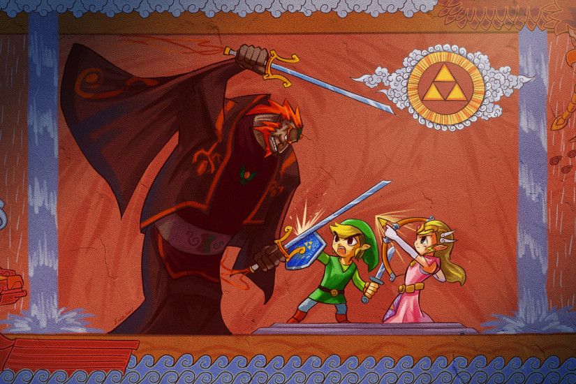 ... HD Wallpaper, Fanart, The Legend Of Zelda: The Wind Waker. 1920x1080  1,149kB. View Fullsize Zelda no Densetsu: Kaze no Takuto Image