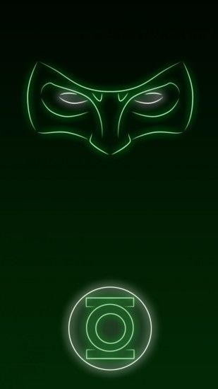 Neon Light Hero Green Lantern 1080 x 1920 Wallpapers available for free  download.