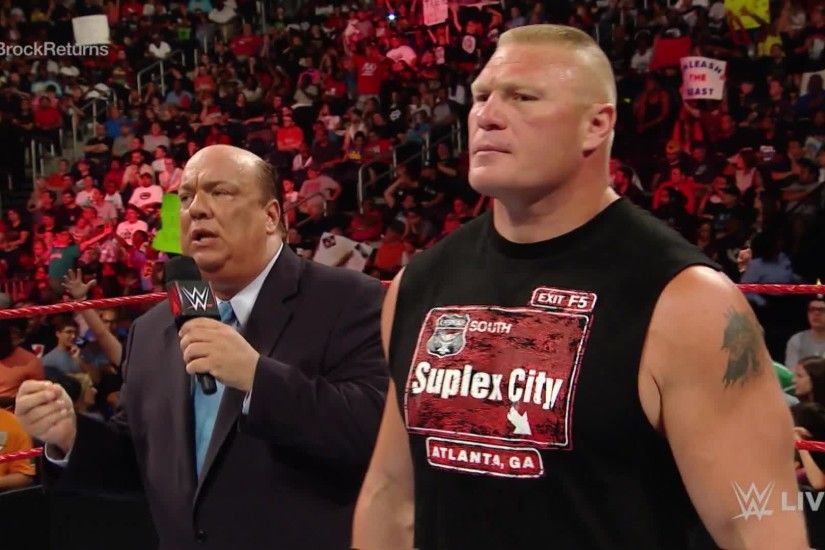 Brock Lesnar's return to Raw turned sour as he was attacked by Randy Orton,  just weeks before the two lock horns at SummerSlam