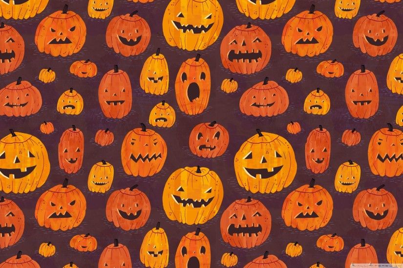 2560x1600 Halloween Pumpkins Pattern HD desktop wallpaper : High Definition  ... Halloween Pumpkins Pattern