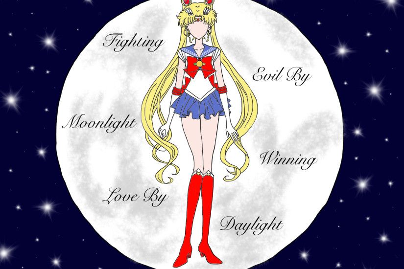Sailor Moon Wallpaper- Sailor Moon by FoxNinja18