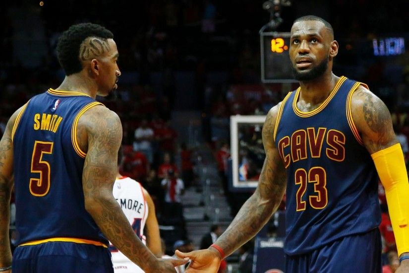 J.R. Smith Hopes Warriors Double-Team LeBron James: 'Best of Luck to 'Em'