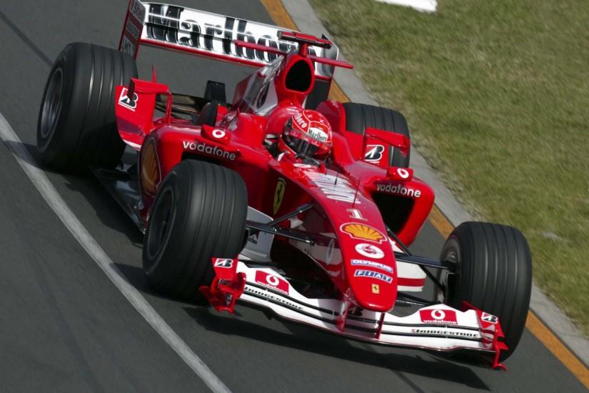 MIchael Schumacher, Ferrari F2004 ...