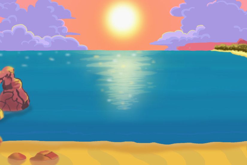 Pokemon Beach Wallpaper