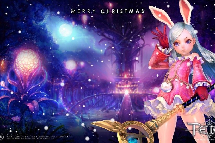 Tera(JP): Four Christmas Wallpapers Released