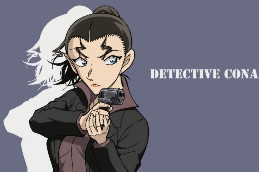 Keys: characters, comics, detective conan, gun, mizunashi, rena, wallpaper,  wallpapers, anime