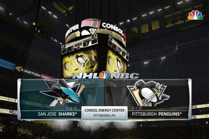 2016 NHL Stanley Cup Final - San Jose Sharks vs Pittsburgh Penguins - Game  5 Simulation