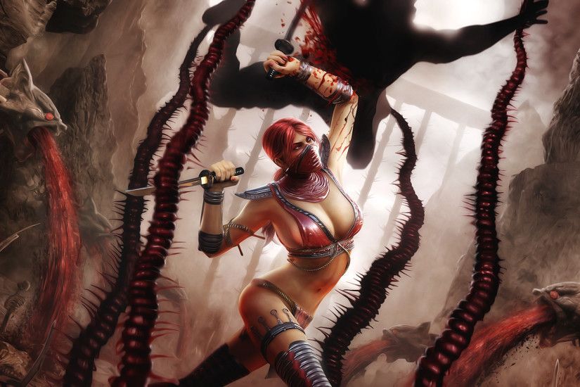 Skarlet in Mortal Kombat