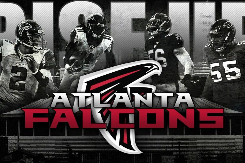 RISE UP FALCONS!! wallpaper i made for the playoffs.