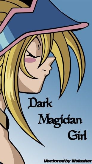 1080x1920 Wallpaper yu-gi-oh, dark magician, girl, blonde, profile
