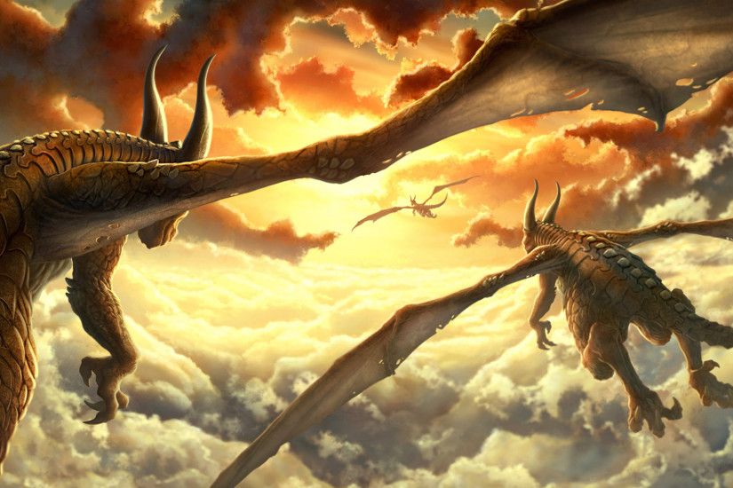 3D Dragons Wallpapers (10)