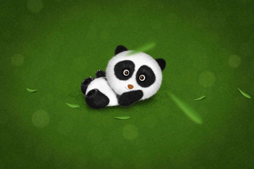 Animals For > Baby Panda Cartoon Wallpaper