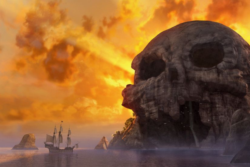 Skull Rock takes shape and pays tribute to Pan's home in The Pirate Fairy