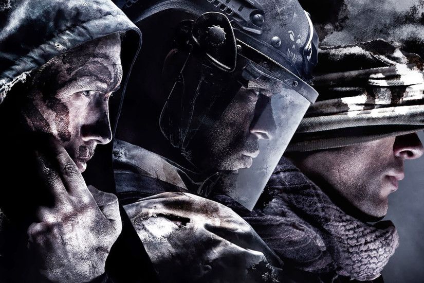 Call of Duty Ghosts Soldiers 1920x1080 wallpaper