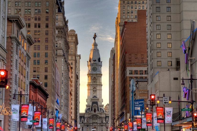 Philadelphia Downtown iPad