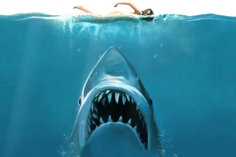 Shark Attack Animated Wallpaper http://www.desktopanimated.com/