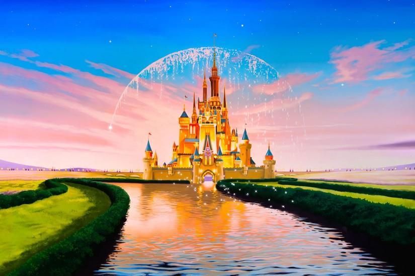castle extra wide twilight castle in the style of disney wallpaper Disney  World