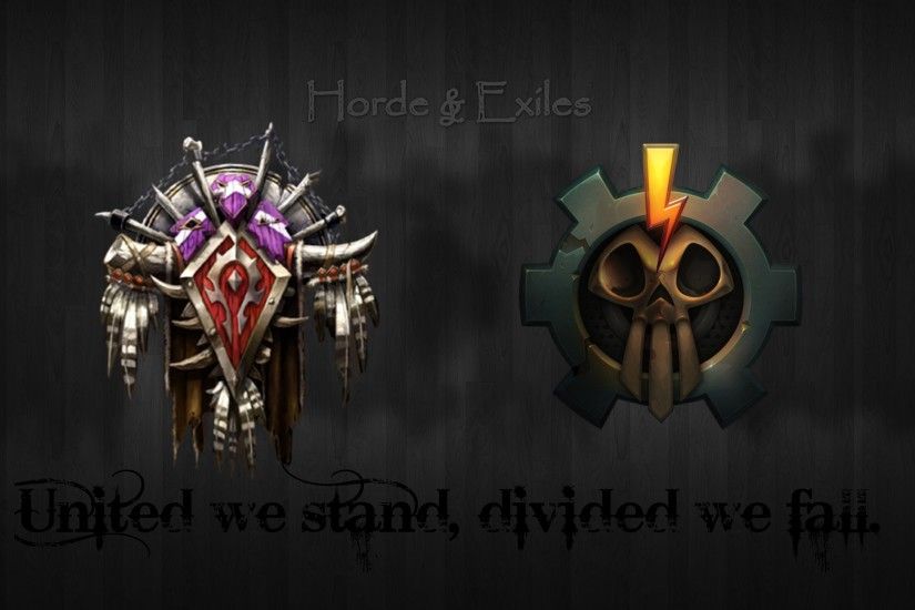 ... Horde and Exiles United We Stand 4K Wallpaper by FranBunnyFFXII