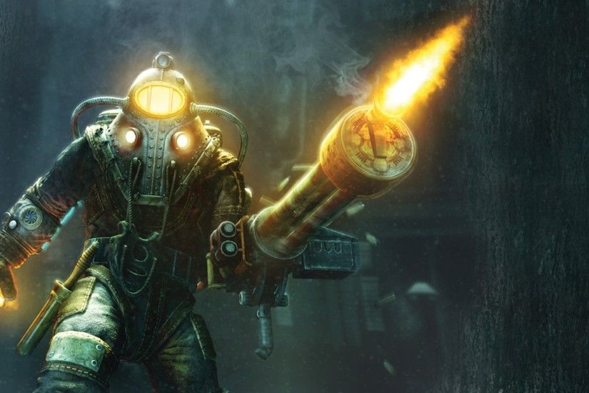 BioShock 2, Video Games, Big Daddy, Rapture, Sea Wallpapers HD / Desktop  and Mobile Backgrounds