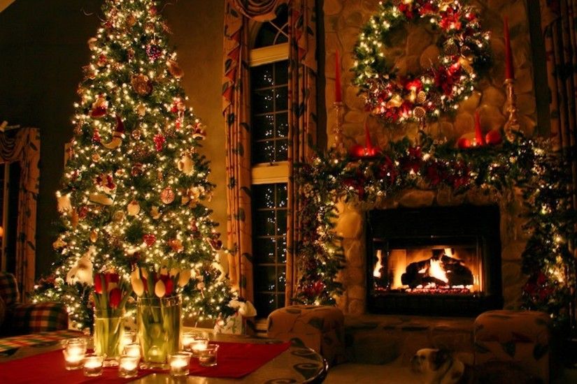 Christmas Holiday Decorations Desktop Wallpaper
