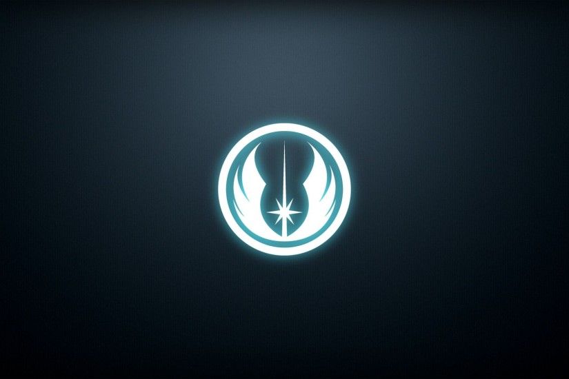 A wallpaper you guys might like. The Jedi Order emblem. I'll do a Sith one  too if people want me to. [1920x1080].