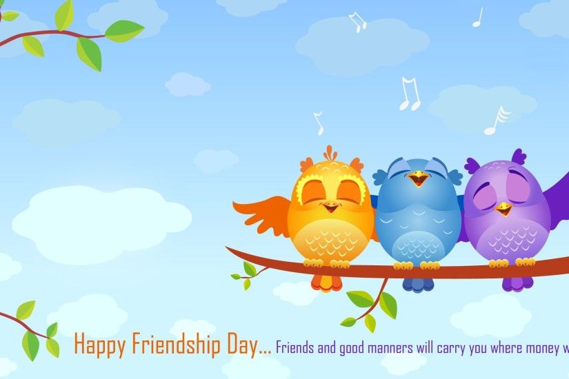 Cute Friendship Day HD Wallpaper Happy, Friendship day, Friends .