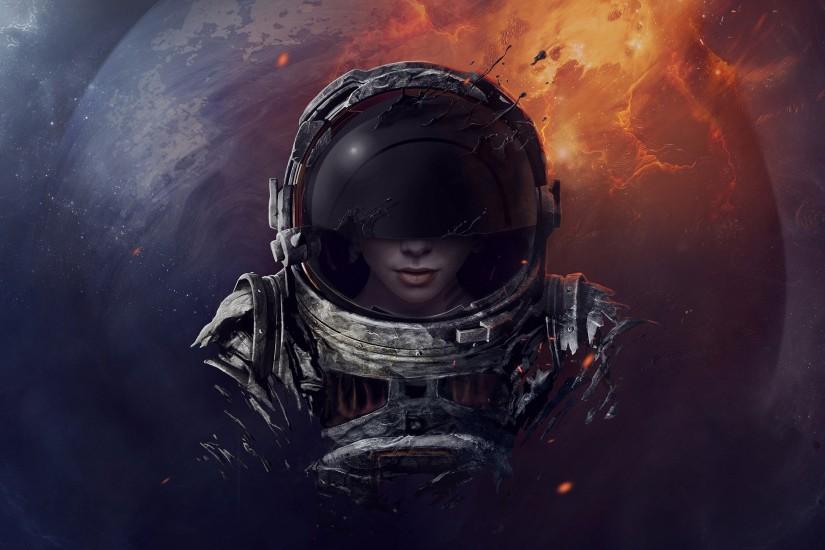 beautiful astronaut wallpaper 2560x1440 for mobile hd