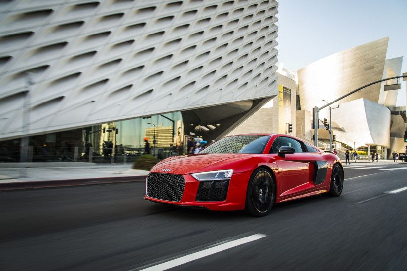2017 Audi R8 V10 Plus Becomes First Audi to Offer Laser Lights in the US