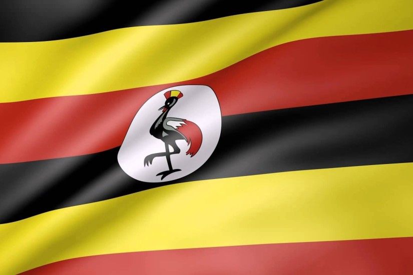 Flag of Uganda wallpaper