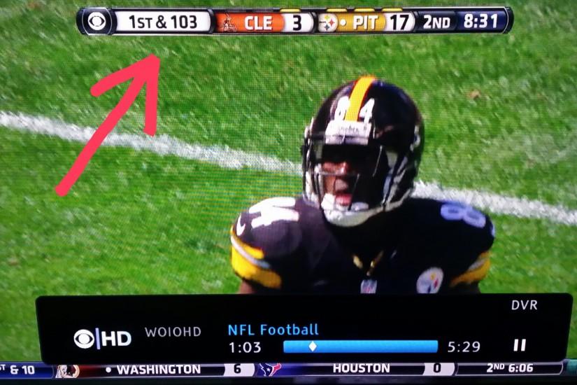 The penalty for Antonio Brown's kick to Spencer Lanning's face.