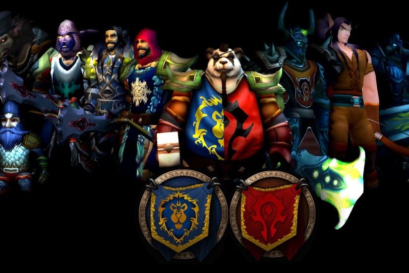 ... World Of Warcraft Horde Races - wallpaper.