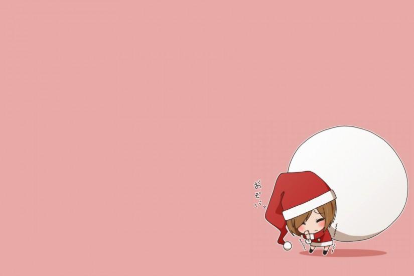 Anime Chibi Christmas wallpaper - 296529
