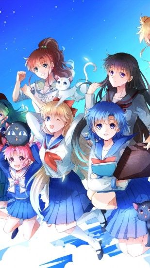 Sailor Moon, Tsukino Usagi, Tomoe Hotaru, Aino Minako, Kaiou Michiru