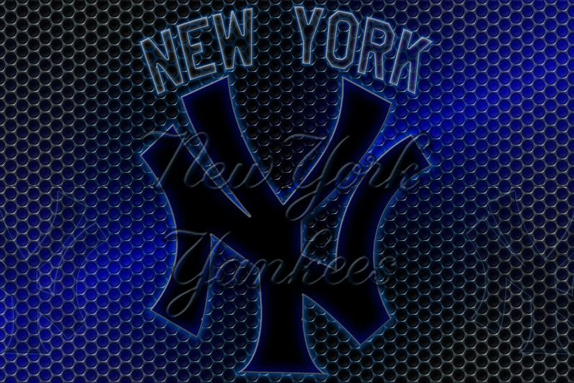 New York Yankees Logo Grid Wallpaper | Free Download Wallpaper .