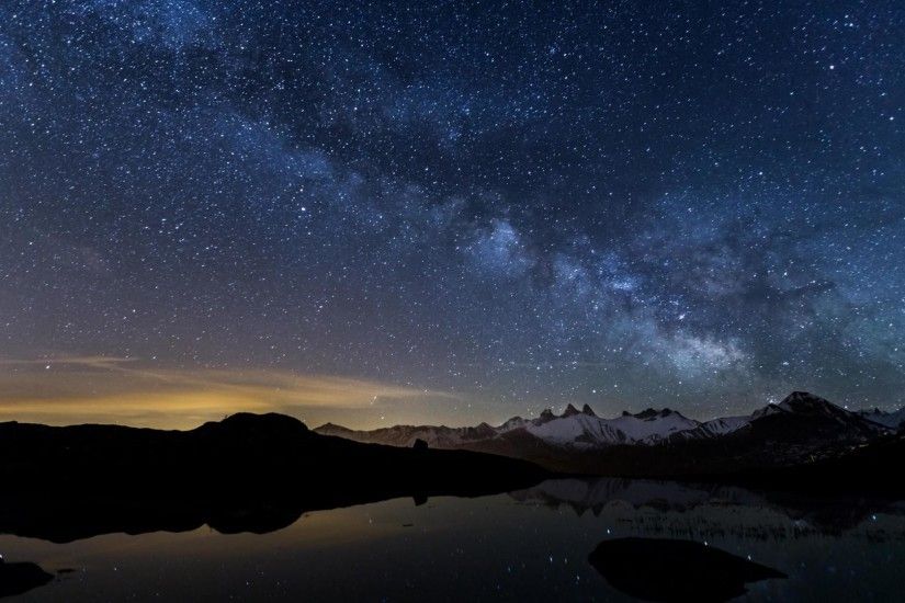 Night Sky Wallpaper Desktop High resolution best starry night sky #7110