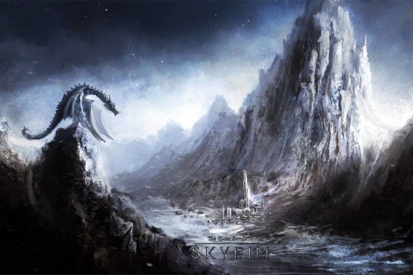 Skyrim Dragon Wallpapers - Full HD wallpaper search
