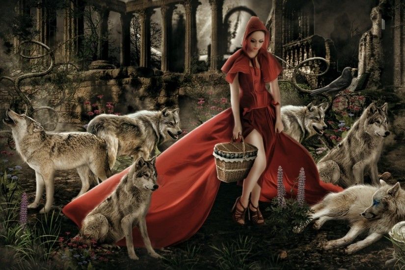 Red Riding Hood wallpapers and stock photos