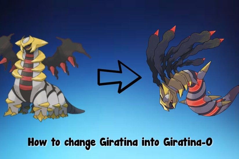 Project pokemon : How to change Giratina into its origin form - YouTube
