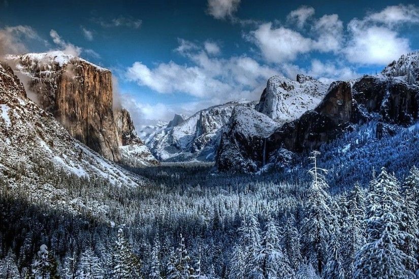 Cool Yosemite Winter Wallpapers.
