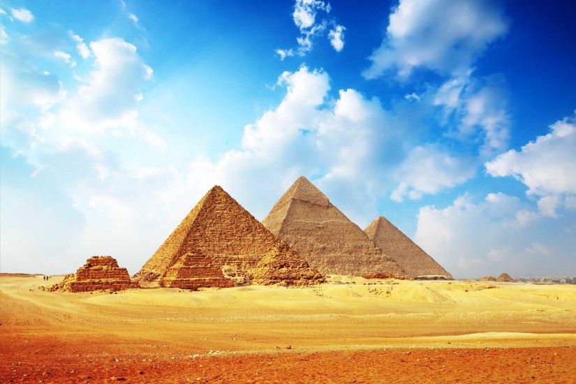 Egyptian Pyramids Wallpaper Desktop Background