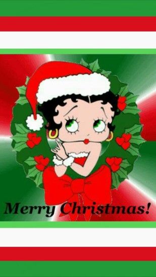 Navidad, Fondo De Pantalla De Navidad, Betty Boop, Smartphone, Noel