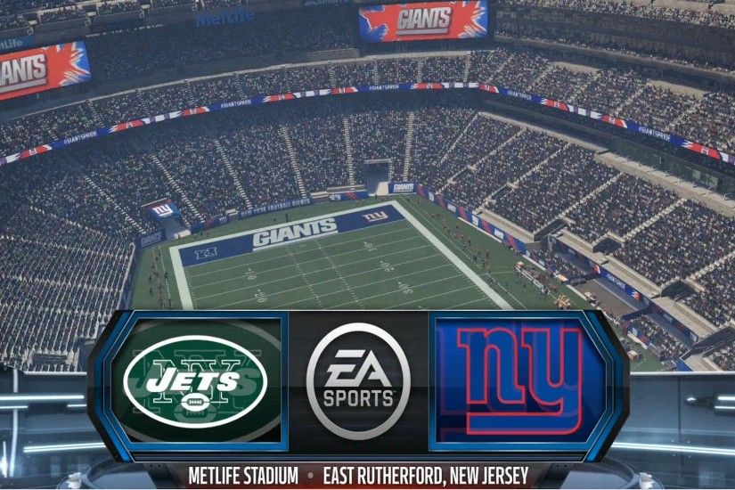 Madden NFL 16 - New York Jets vs New York Giants Gameplay [ HD ] - YouTube