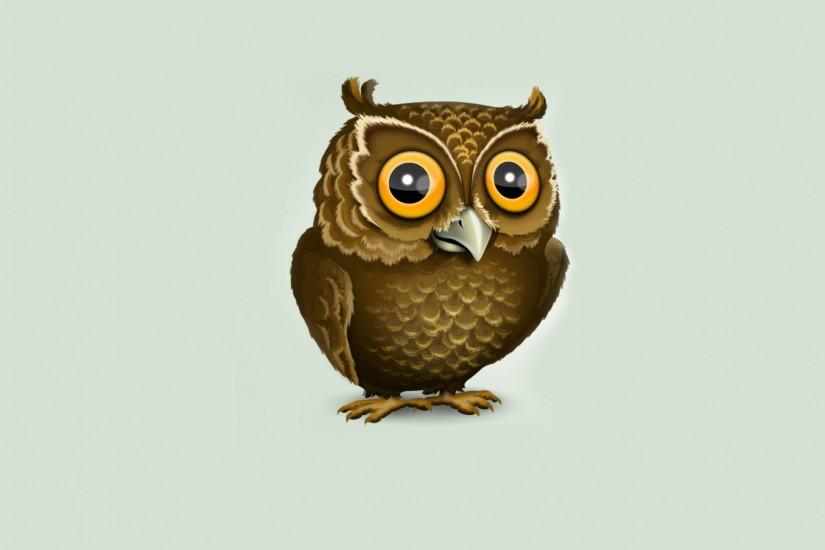 Preview wallpaper owl, art, minimalism, vector 2048x2048