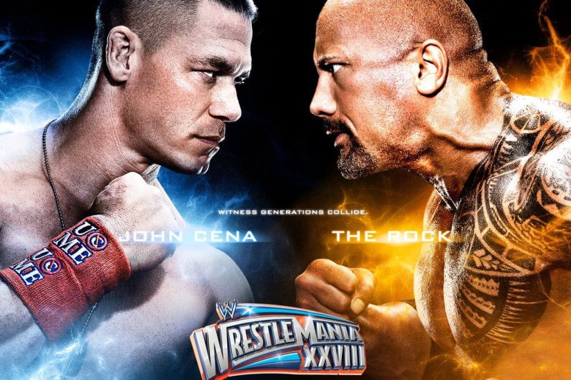 John Cena vs The Rock [2] wallpaper 1920x1080 jpg