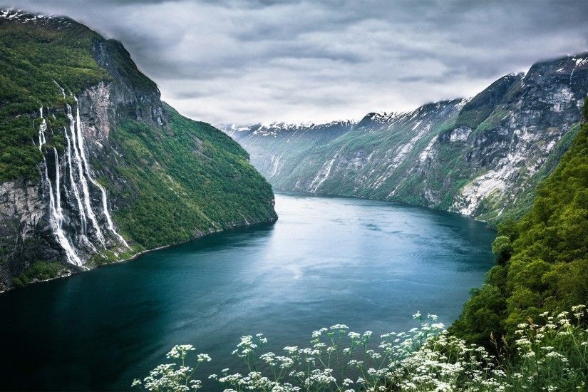 Mountain River In Norway HD Wide Wallpaper for Widescreen (10 Wallpapers)
